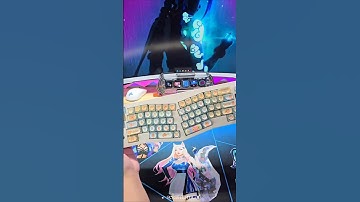 akko capybara keycaps! #keyboard #keycaps #akkokeycaps #capybara#cute #unboxing #asmr #kb #pc