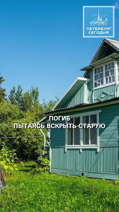 Дачник погиб от взрыва старой мины на участке в Ленобласти #explosion # ...