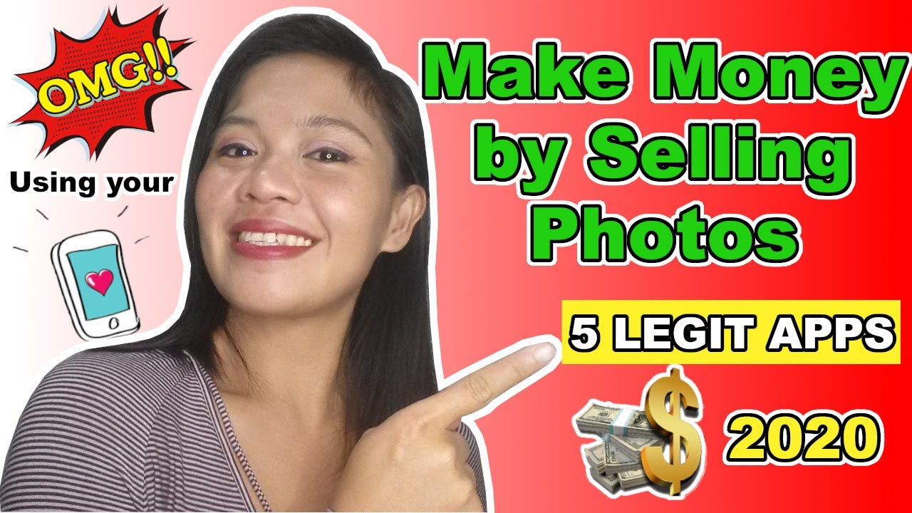 MAKE MONEY SELLING PHOTOS - 5 LEGIT WEBSITES & APPS - YouTube