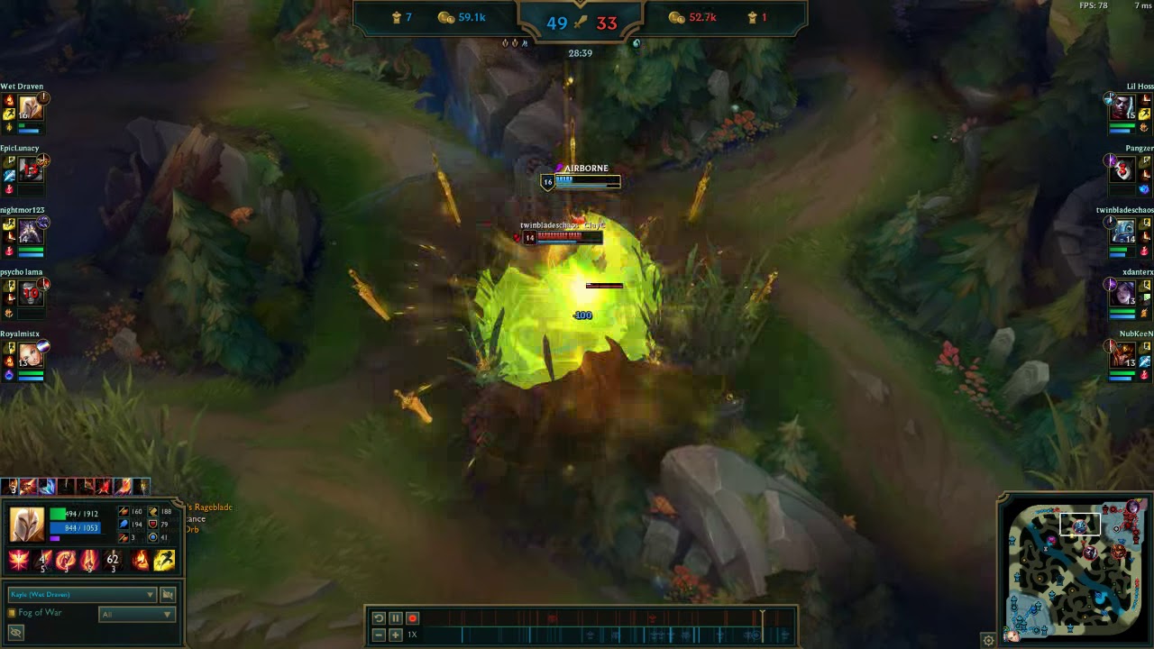 Kayle Vs Fizz outplay