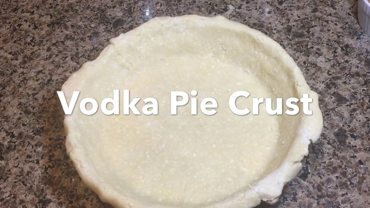 How to Make Vodka Pie Crust, Process / Recipe YouTube