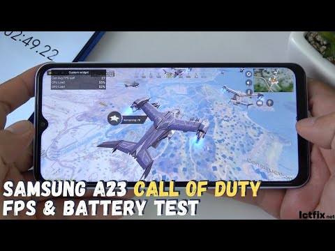 Samsung Galaxy A23 Call of Duty Gaming test | Exynos 850, 90HZ Display