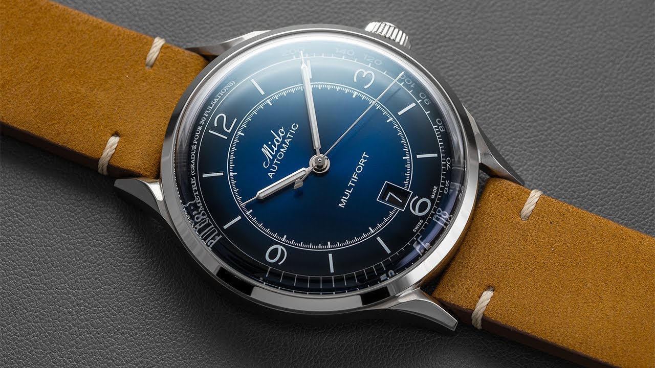 A Great Value Everyday Watch from MIDO - Multifort Patrimony Blue