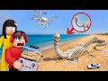 Yuta Mio Panik Drone Menangkap Kerangka THALASSOPHOBIA RAKSASA Mengerikan Di Lautan | ROBLOX