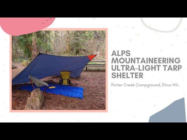 Alps Mountaineering Ultra-Light Tarp Shelter Review - YouTube