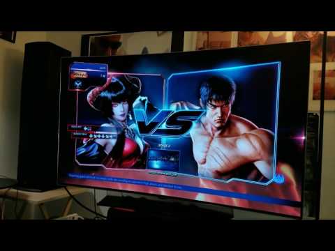 TEKKEN 7 PS4 Pro Unboxing U0026 OLED C6P LG Vs Samsung KS-8000 TV