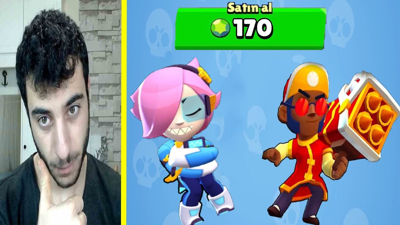 PİLOT COLETTE VE ASLAN DANSÇISI BROCK ALDIM ! Brawl Stars