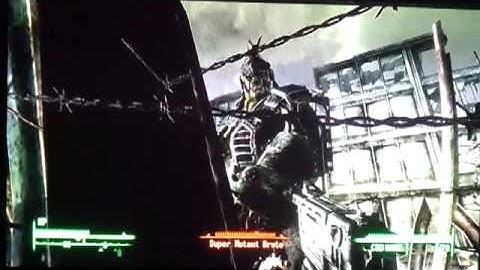 Fallout 3 Trapped Super Mutant Brute