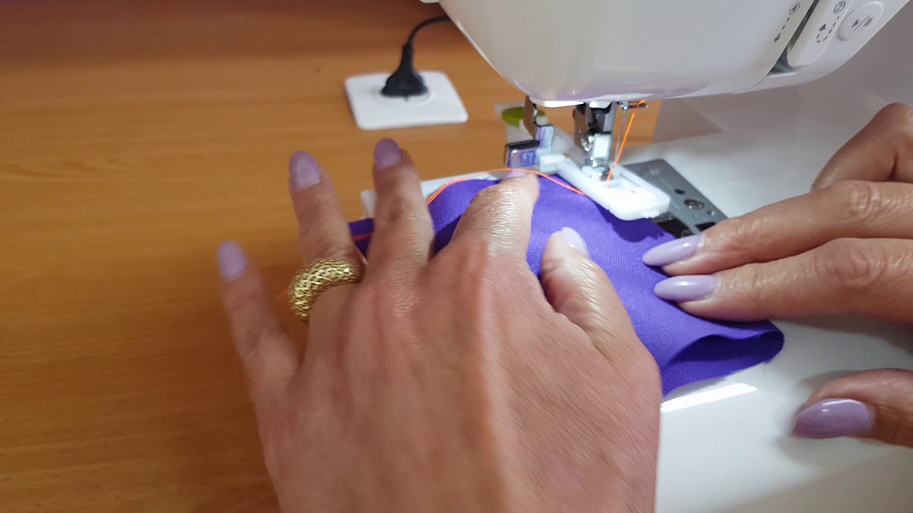 תפירת לולאה במכונת תפירה ממוחשבת KATANA 215 | אווה מרכז התפירה