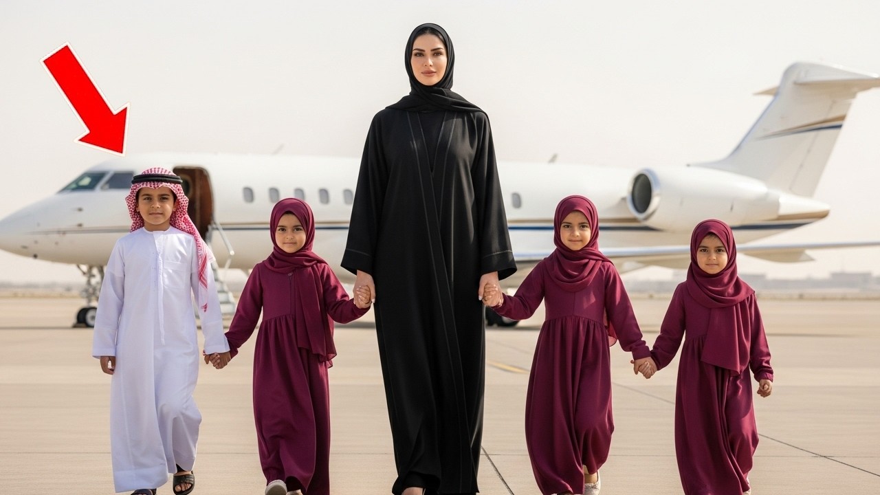 دعا طليقته الفقيرة لزفافه ليحرجها… لكنها حضرت بطائرة خاصة ومعها ثلاث بنات وطفل توأم !