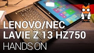 Lenovo (NEC) LaVie Z 13 HZ750 - Das leichteste Touch-Notebook der Welt?