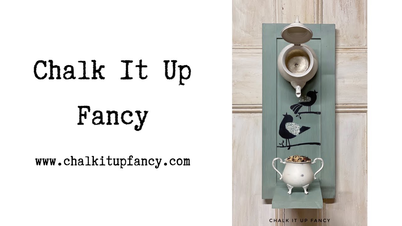 Кормушка для птиц своими руками из посеребренного чайника и сахарницы