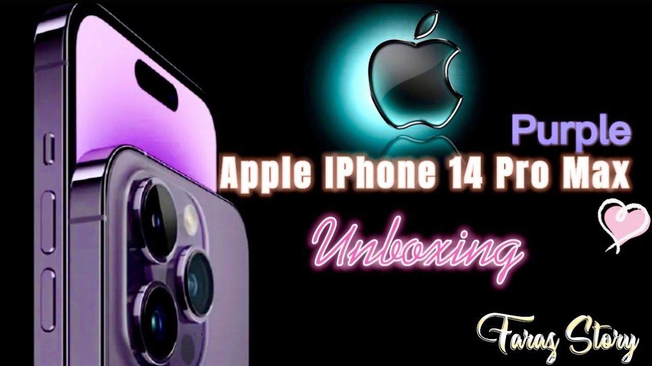 Latest Apple Iphone 14 Pro Max 2022 | Unboxing | Deep Purple | Hindi | Faraz Stories