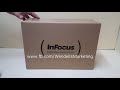 Unboxing a brand new infocus in112v dlp projector