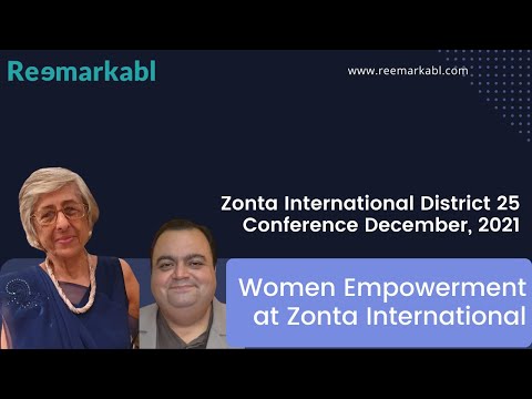 women Empowerment - Zonta International District 25 Conference December, 2021