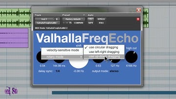 Valhalla FreqEcho - Quick Review & Demo - Free Plug-in