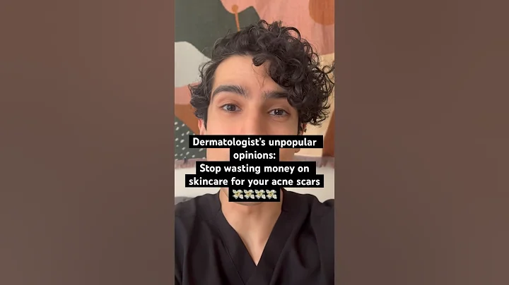 Dermatologist’s unpopular opinions: stop WASTING money on skincare for acne scars #acnescars #acne