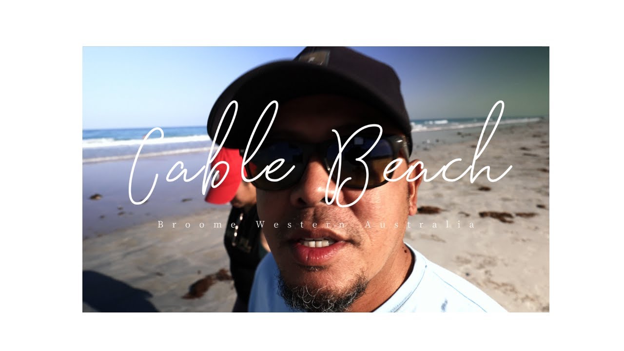 Cable beach Early morning walking 