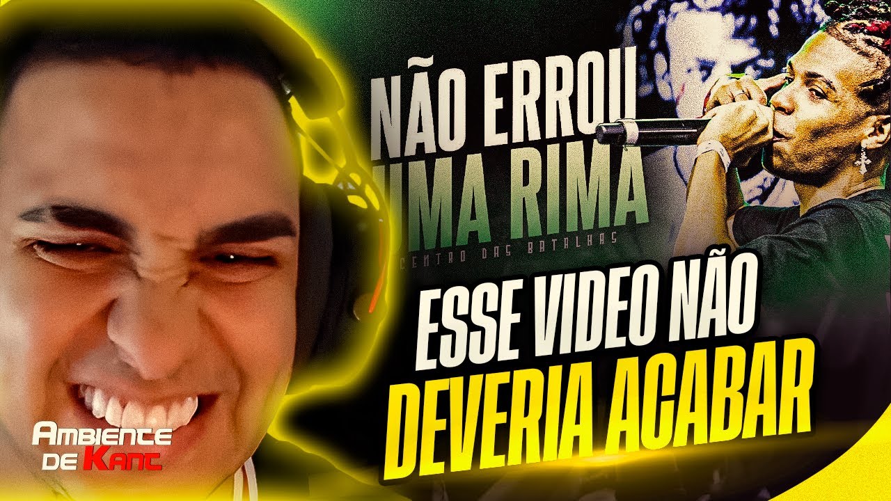 KANT REAGE A 81 RIMAS MUITO SATISFATÓRIAS! | Ambiente de Kant