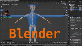 Blender Alien Rig 1
