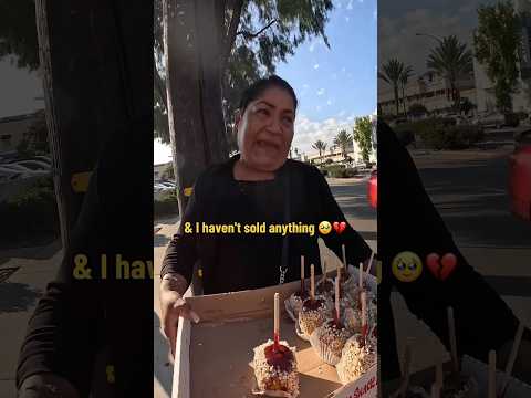 Street vendor breaks
