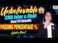 CMA Inter &amp; Final Results PASSING % - U WON'T BELIEVE 😱 | MEPL- Divya Agarwal Mam