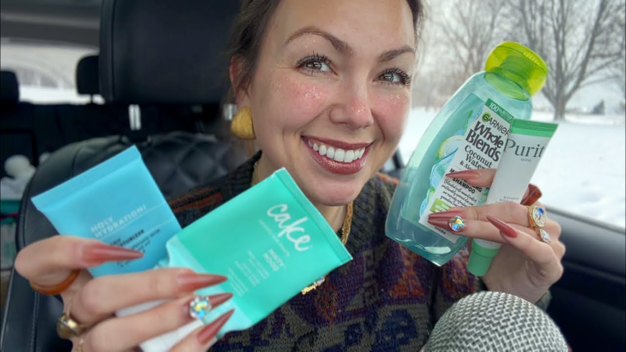 asmr/ product empties🧼🧴💊 (products that I loooove)