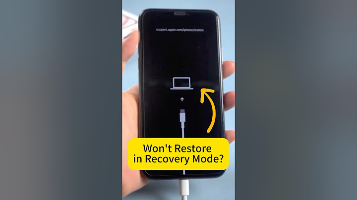 😢iPhone Won't Restore in Recovery Mode? FREE Fixes Here! #shorts