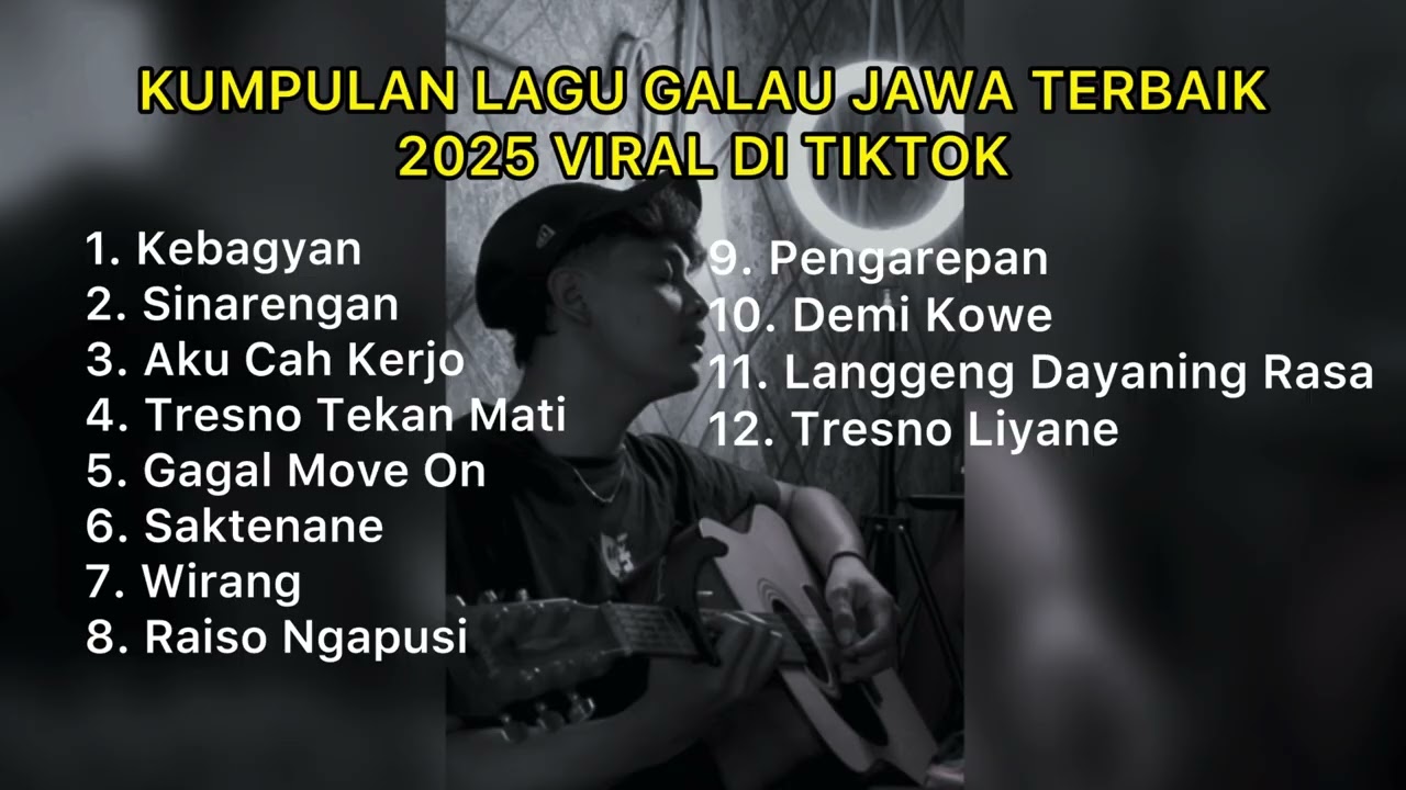 KUMPULAN LAGU GALAU JAWA TERBAIK 2025 VIRAL DI TIKTOK || Playlist lagu jawa galau