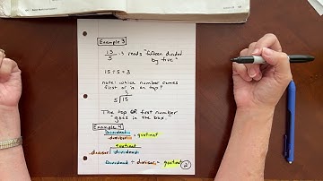 I-5 Lesson 20 - Three Ways to Show Division
