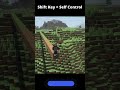 One Key Can Save Your Life 😅 #minecraft #shorts #gaming #motivation #trending #viralshorts