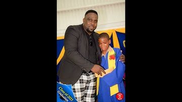 Proud Moment  for this Graduate at McIntosh Memorial Primary Graduation He Cried