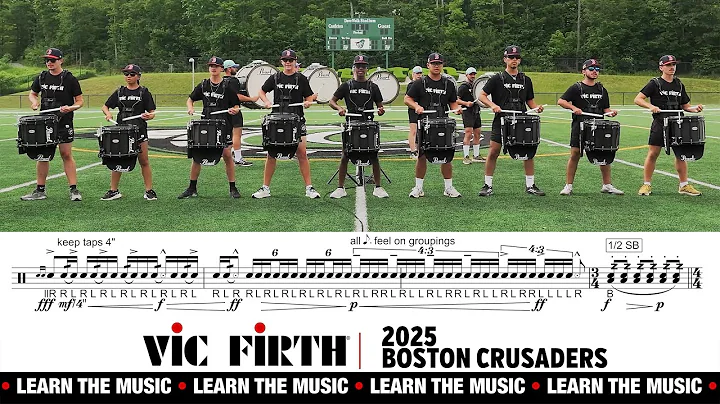 LEARN THE MUSIC | 2025 Boston Crusaders Snare Line