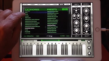 Lets Explore ANIMOOG by Moog Preset Demo for the iPad