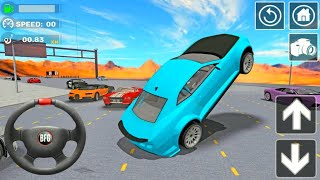 City Furious Sports Car Mega Stunt Driving Simulator Game - Android Gameplay. screenshot 5