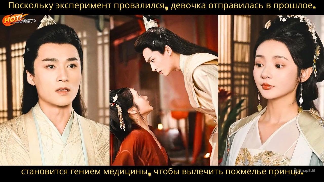 Девушка отправляется в прошлое и становится гением медицины, чтобы вылечить похмелье принца.