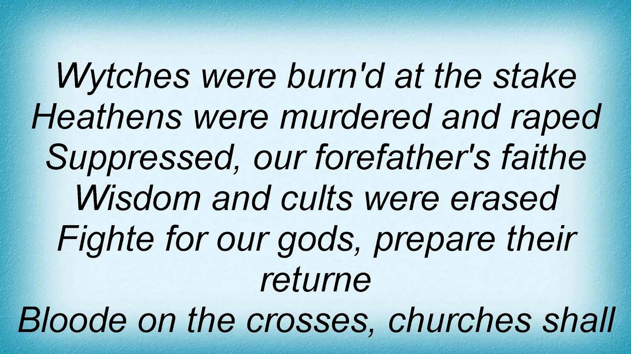 Stormwarrior Deathe By The Blade Lyrics YouTube