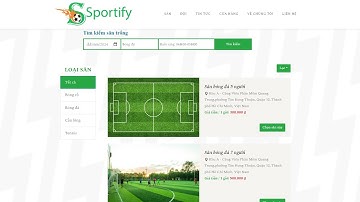 Share Đồ Án IT: Website quản lý thuê sân bóng đá - Quản lý câu lạc bộ (SpringBoot + PhpMyadmin)