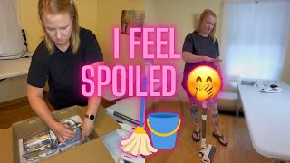 clean my ENTIRE house with me testing a brand NEW vacuum