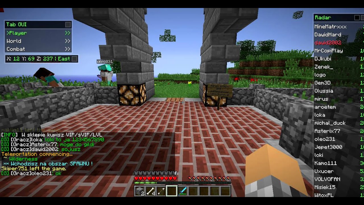 Podróż po Serverach-Multipoland