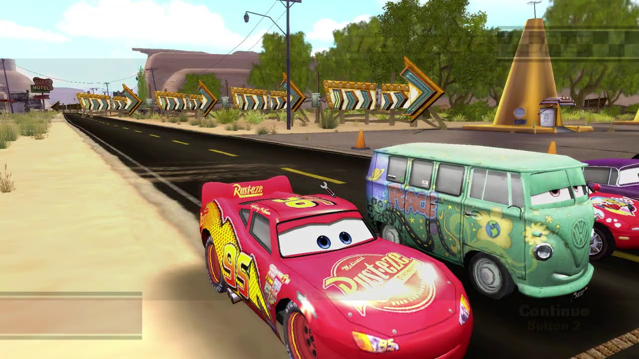 Cars The Video Game PC Chapter 2 YouTube