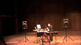 Nathan Petitpas performing Set-up Music, by Maurice Wright