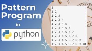 Famous Pattern Program in Python | Basic to Advance | P12 Profile