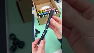 have you ever seen customizable markers before? ✨ @olomarker  #markers #unboxing #artsupplies