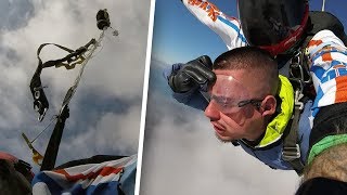 Friday Freakout: Tandem Skydive Has Bag Lock Malfunction, Opens by 1650 ft.