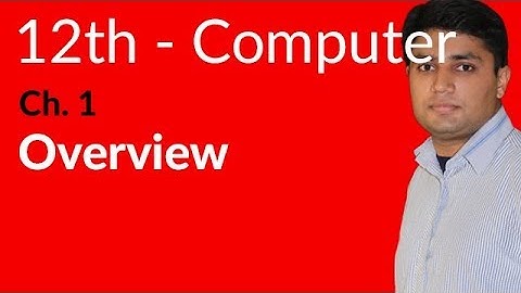 Ics Computer Part 2 Lectures, Overview About Data Basics - 12th Class Computer