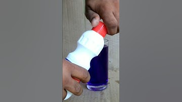 Colour change experiment using turmeric powder ujala and washing liquors Rin shorts experiments