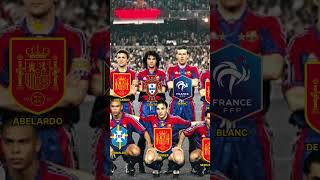 BARCELONA SQUAD LINE UP 1997 #shorts