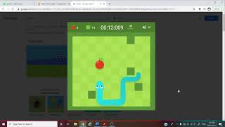Google Snake 25 Apples Wall Mode Speedrun (WR)