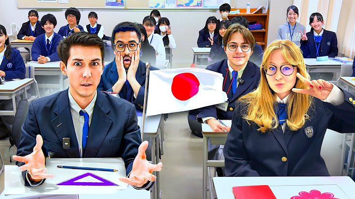 J'emmène des lycéens français 🇫🇷 découvrir un lycée au Japon 🇯🇵